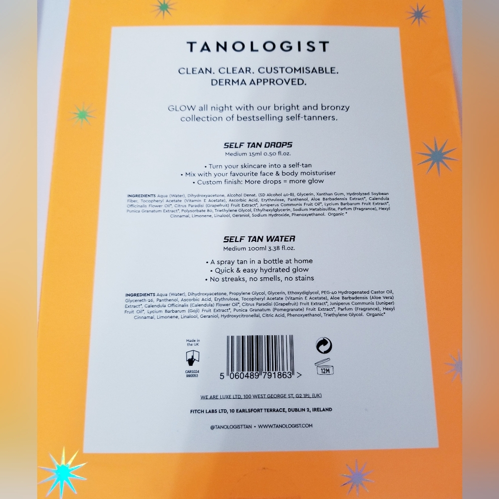 Tanologist Merry, Bronze & Bright Set - Medium - Picture 2 of 4